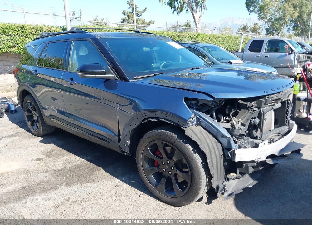 2020 FORD EXPLORER ST VIN: 1FM5K8GC9LGA44844