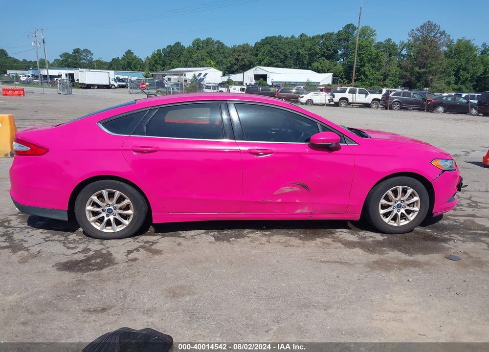 2015 FORD FUSION S VIN: 3FA6P0G76FR220413