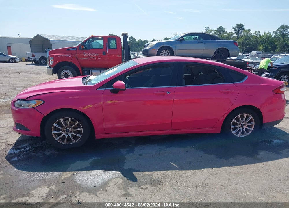 2015 FORD FUSION S VIN: 3FA6P0G76FR220413