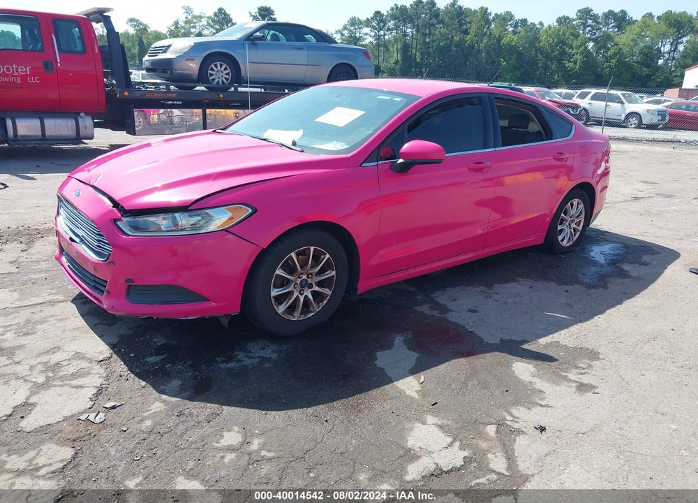 2015 FORD FUSION S VIN: 3FA6P0G76FR220413