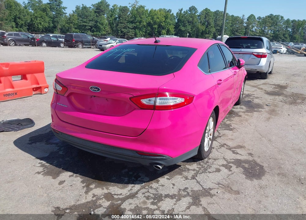 2015 FORD FUSION S VIN: 3FA6P0G76FR220413