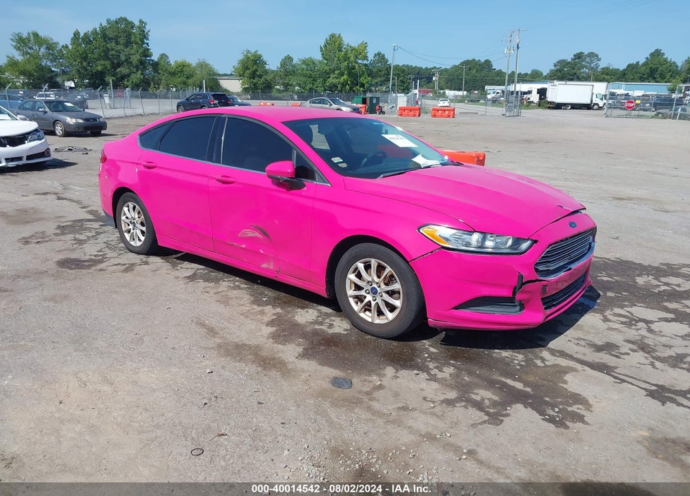 2015 FORD FUSION S VIN: 3FA6P0G76FR220413