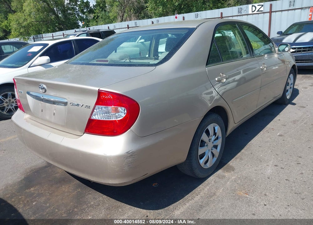 2004 TOYOTA CAMRY XLE VIN: 4T1BE32K04U346098