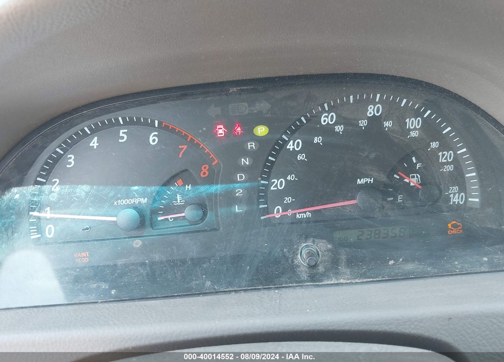 2004 TOYOTA CAMRY XLE VIN: 4T1BE32K04U346098