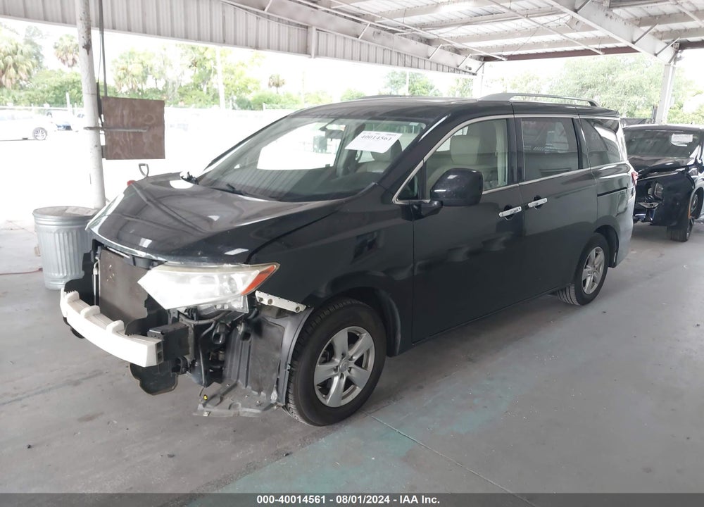 2014 NISSAN QUEST SV VIN: JN8AE2KP6E9106388