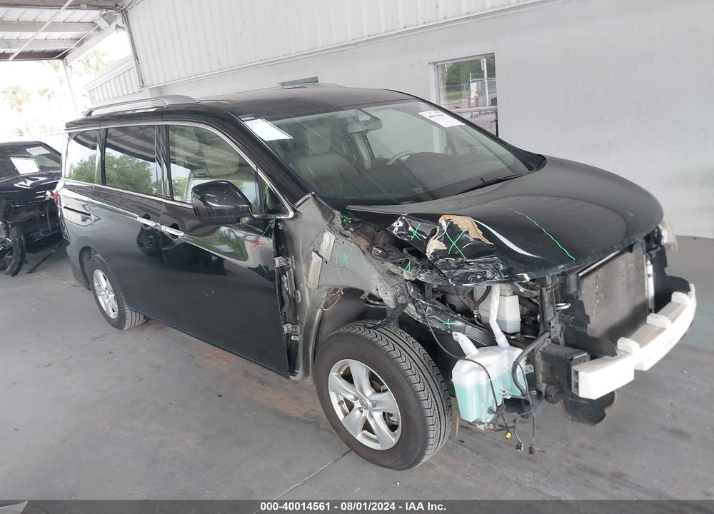 2014 NISSAN QUEST SV VIN: JN8AE2KP6E9106388