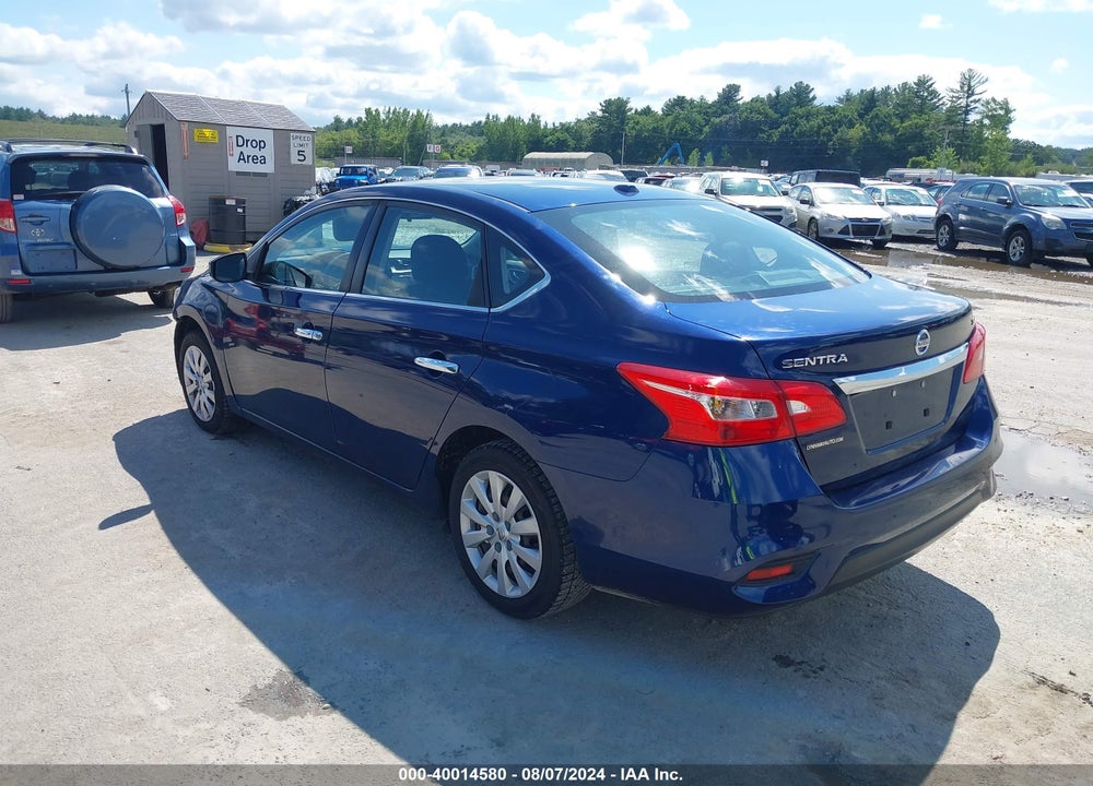 2017 NISSAN SENTRA SV VIN: 3N1AB7AP2HL651702