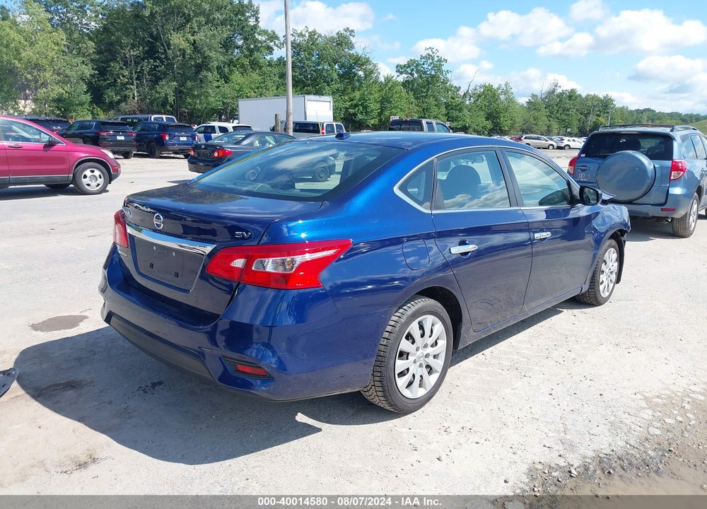 2017 NISSAN SENTRA SV VIN: 3N1AB7AP2HL651702