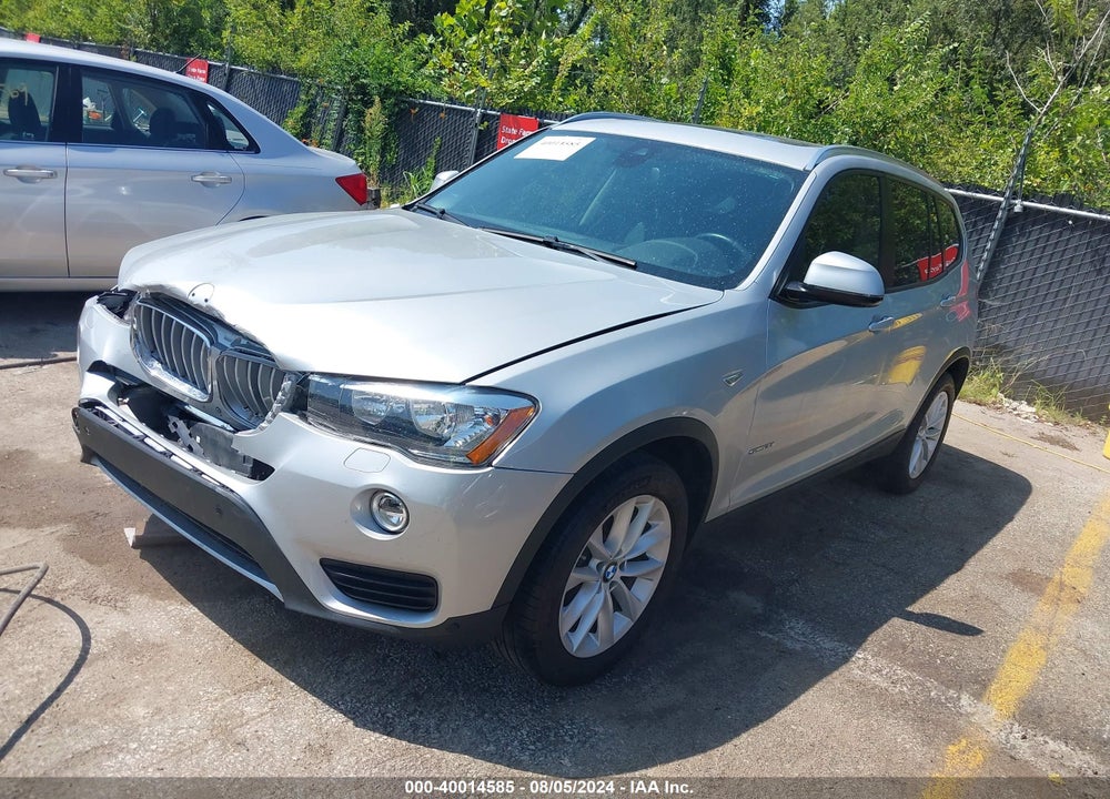 2017 BMW X3 SDRIVE28I VIN: 5UXWZ7C33H0V86475