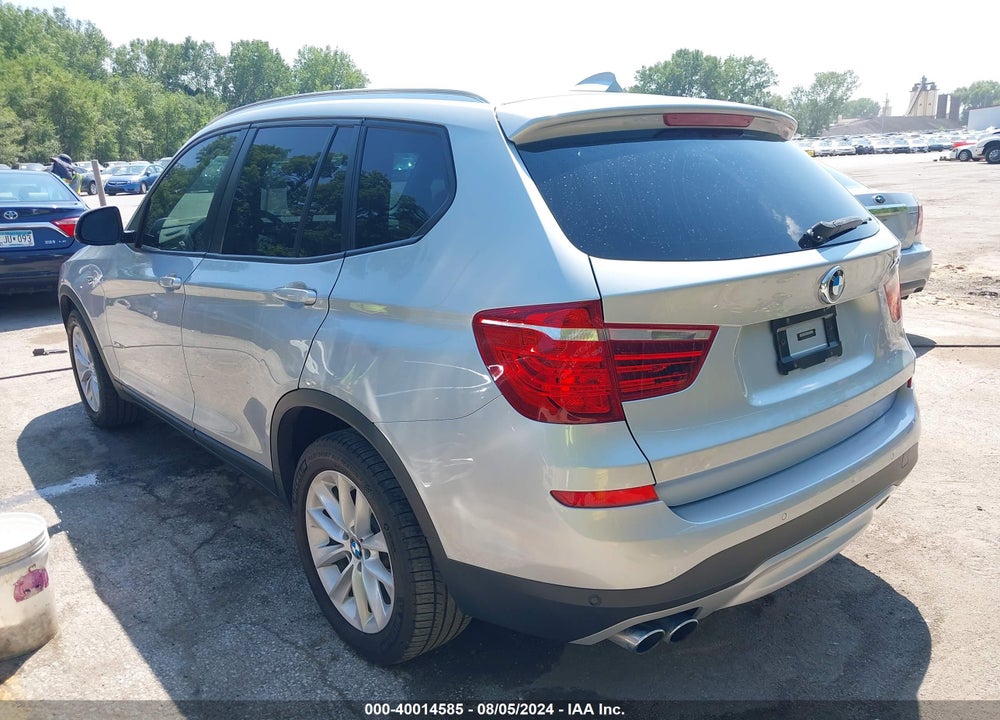 2017 BMW X3 SDRIVE28I VIN: 5UXWZ7C33H0V86475