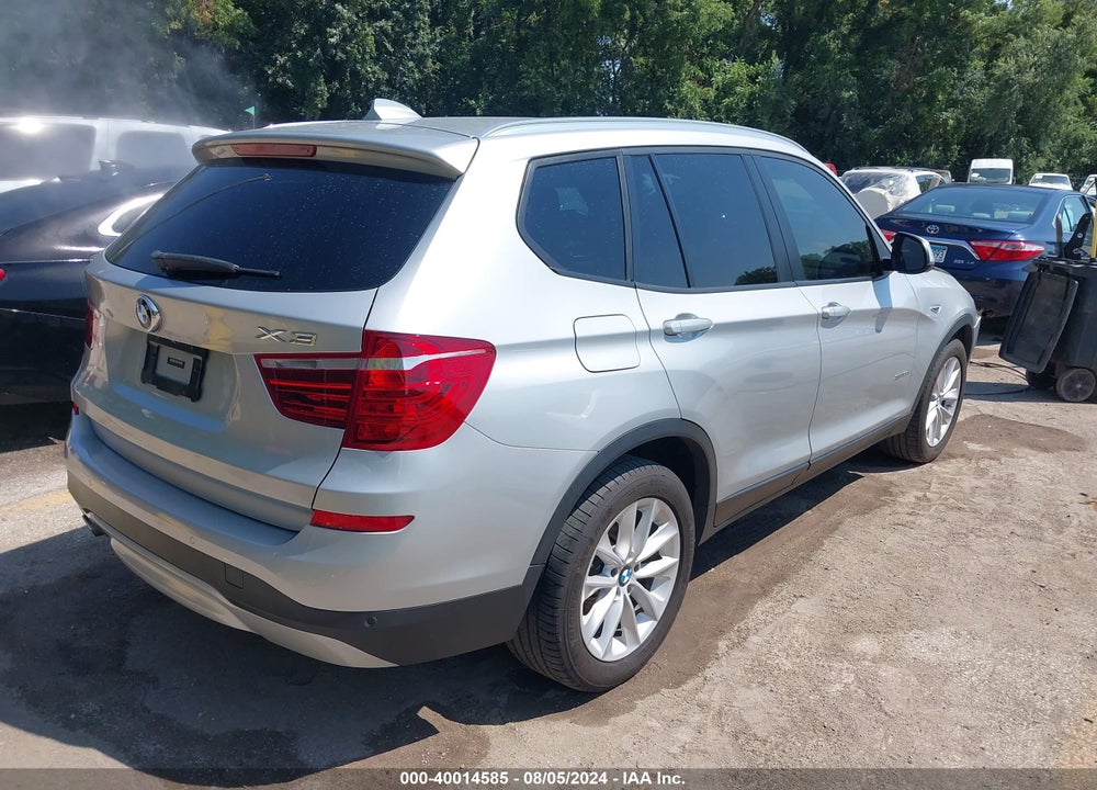 2017 BMW X3 SDRIVE28I VIN: 5UXWZ7C33H0V86475