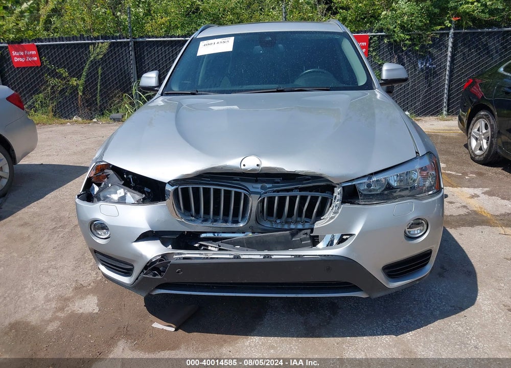 2017 BMW X3 SDRIVE28I VIN: 5UXWZ7C33H0V86475