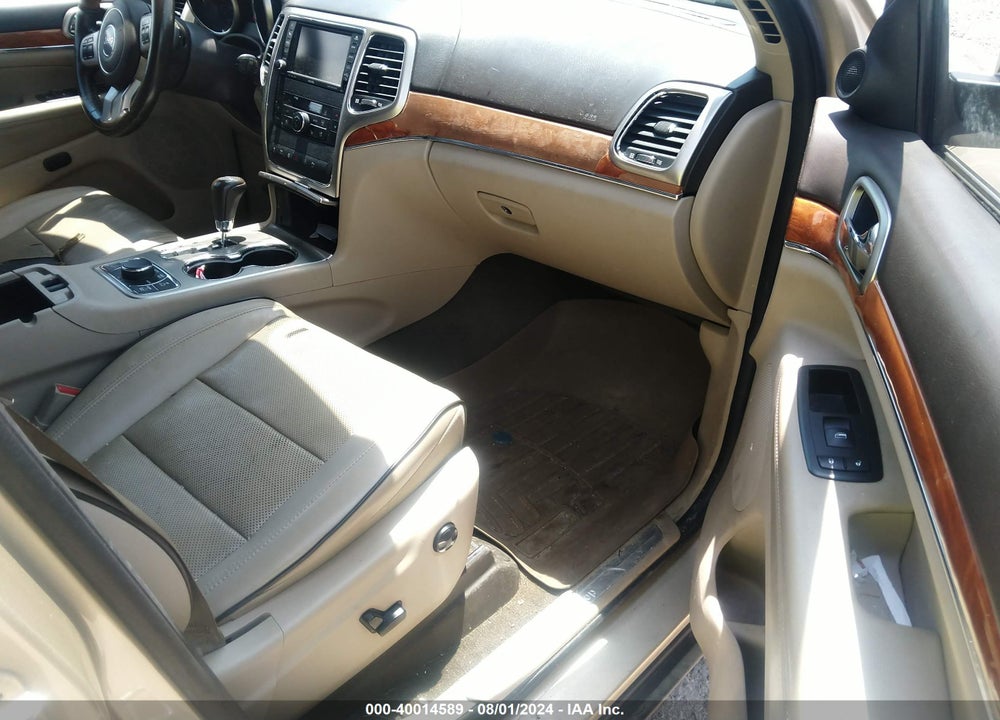 2011 JEEP GRAND CHEROKEE OVERLAND VIN: 1J4RR6GT1BC574098