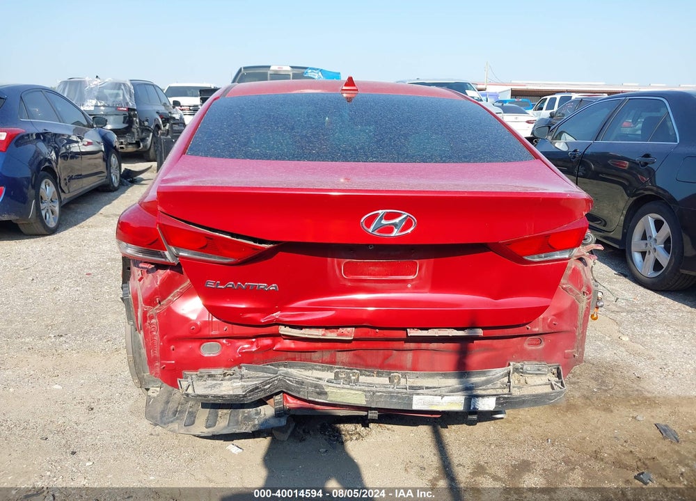 2017 HYUNDAI ELANTRA SE VIN: 5NPD84LF4HH042719
