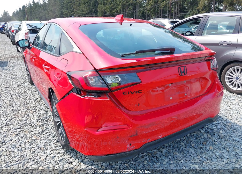 2022 HONDA CIVIC EX-L VIN: 19XFL1H70NE009403