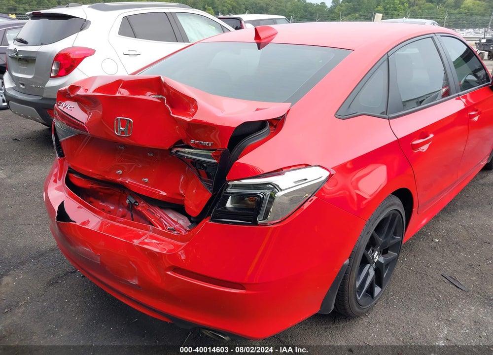 2024 HONDA CIVIC SPORT VIN: 2HGFE2F51RH508613