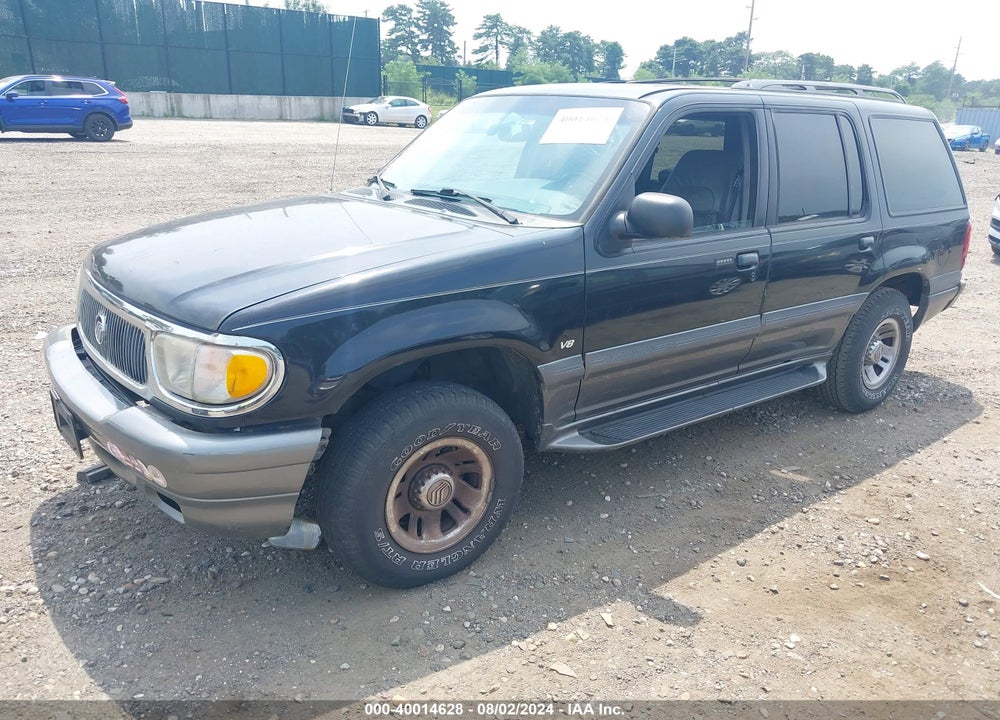 1999 MERCURY MOUNTAINEER VIN: 4M2ZU55P4XUJ15972