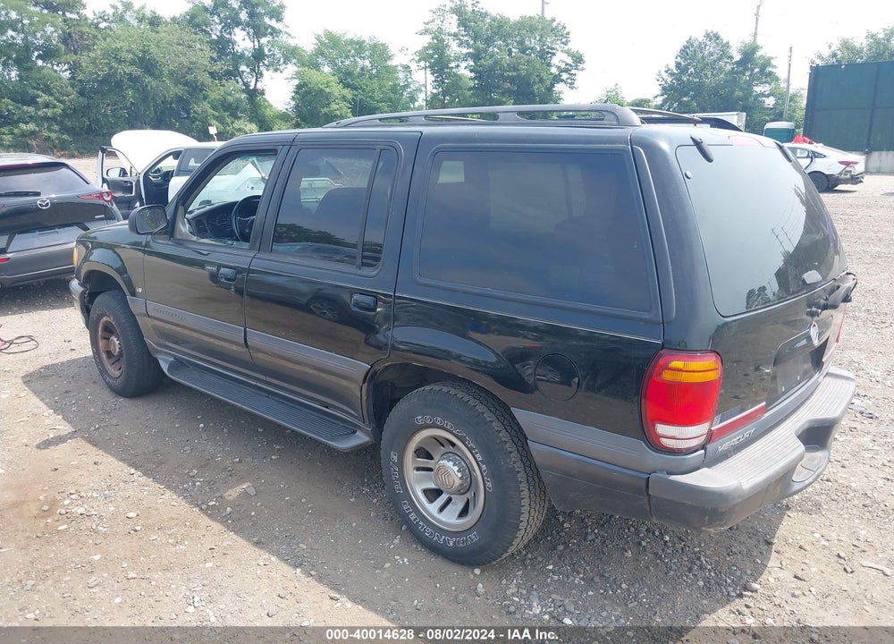 1999 MERCURY MOUNTAINEER VIN: 4M2ZU55P4XUJ15972