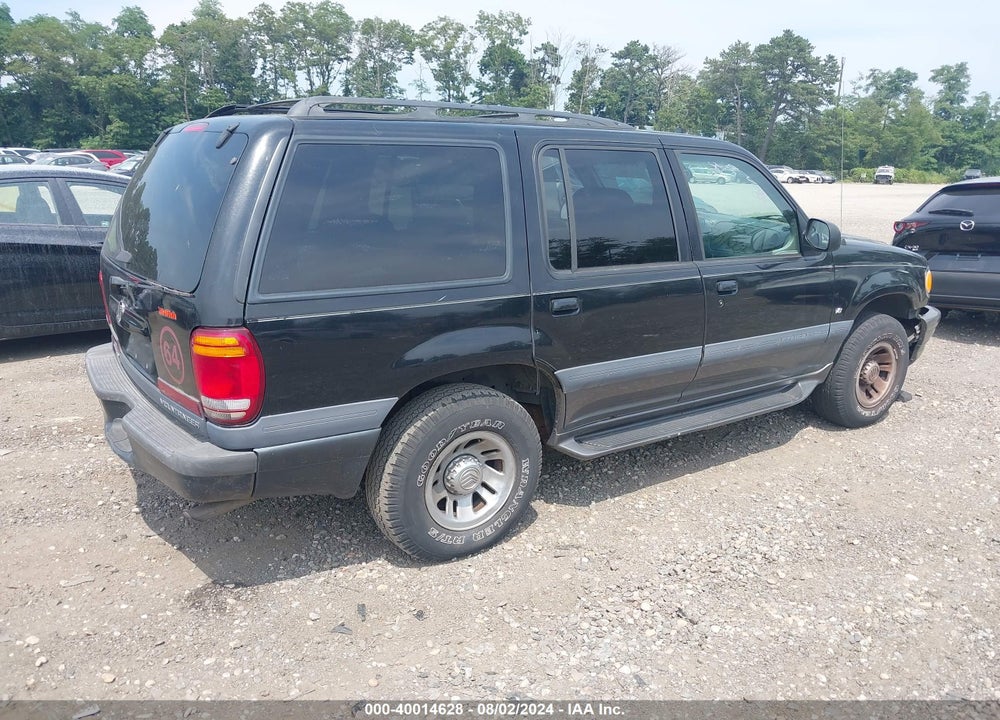 1999 MERCURY MOUNTAINEER VIN: 4M2ZU55P4XUJ15972