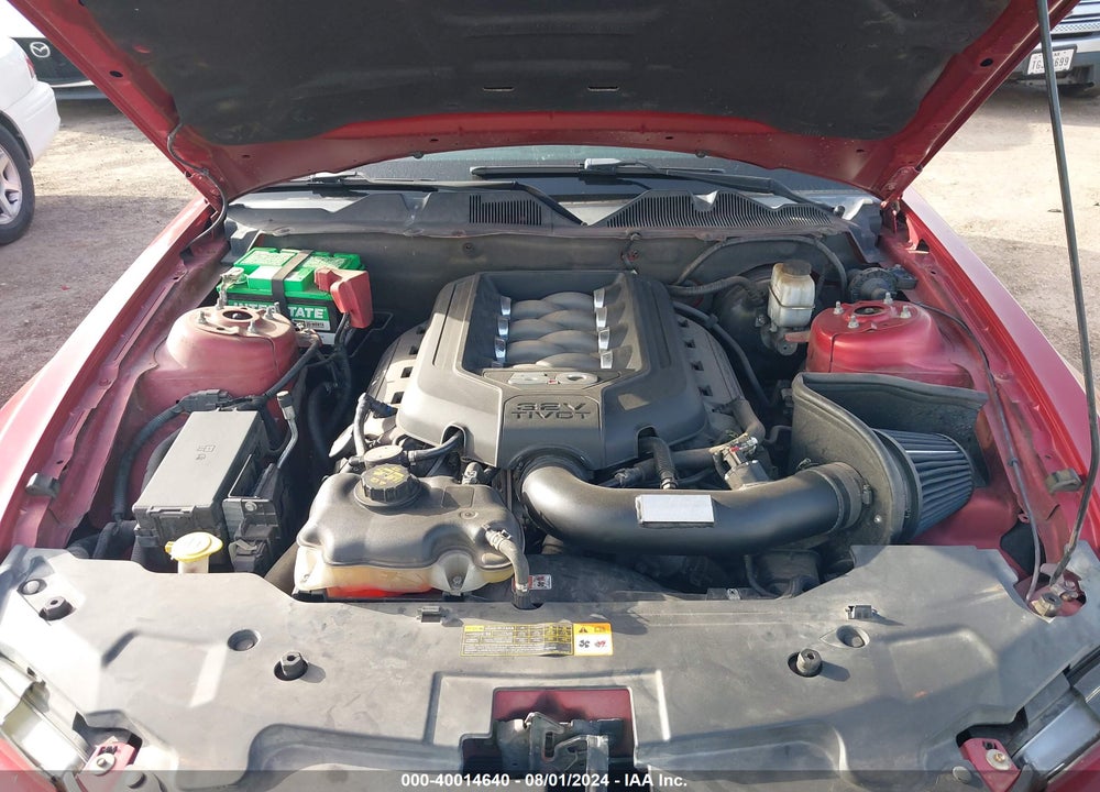 2011 FORD MUSTANG GT PREMIUM VIN: 1ZVBP8CF6B5119497