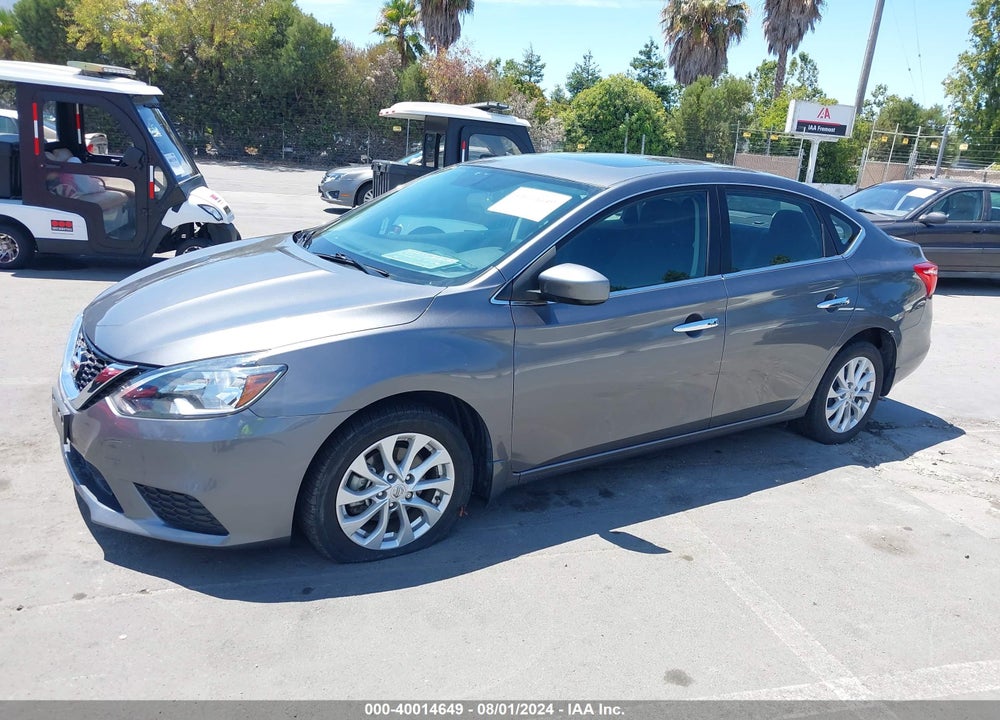 2018 NISSAN SENTRA SV VIN: 3N1AB7AP0JY329892