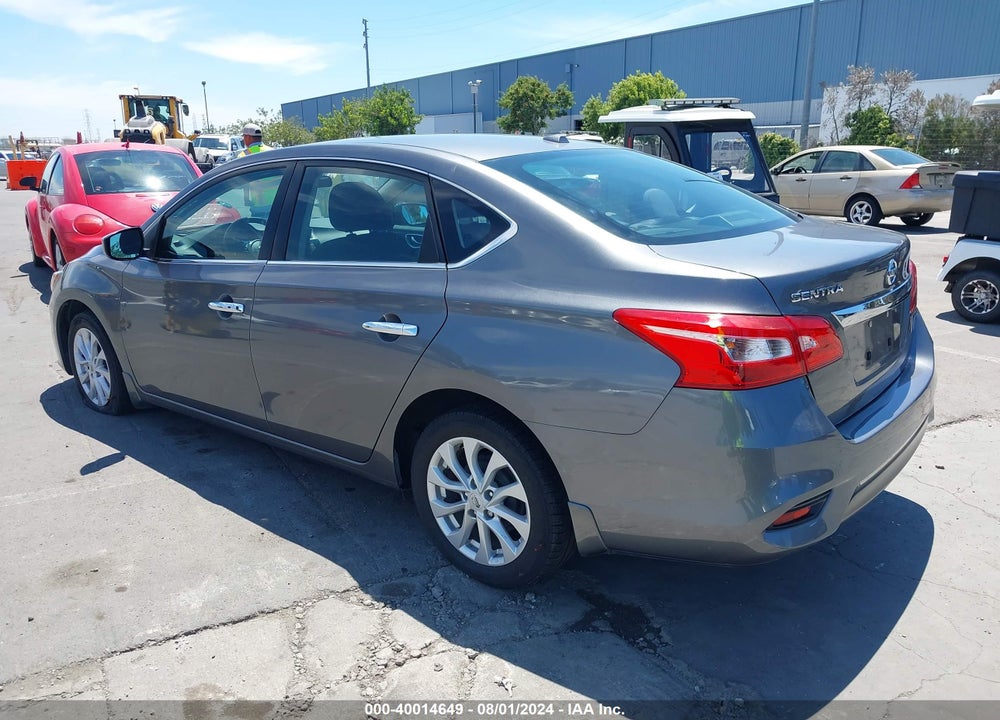 2018 NISSAN SENTRA SV VIN: 3N1AB7AP0JY329892
