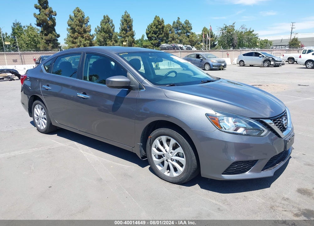 2018 NISSAN SENTRA SV VIN: 3N1AB7AP0JY329892