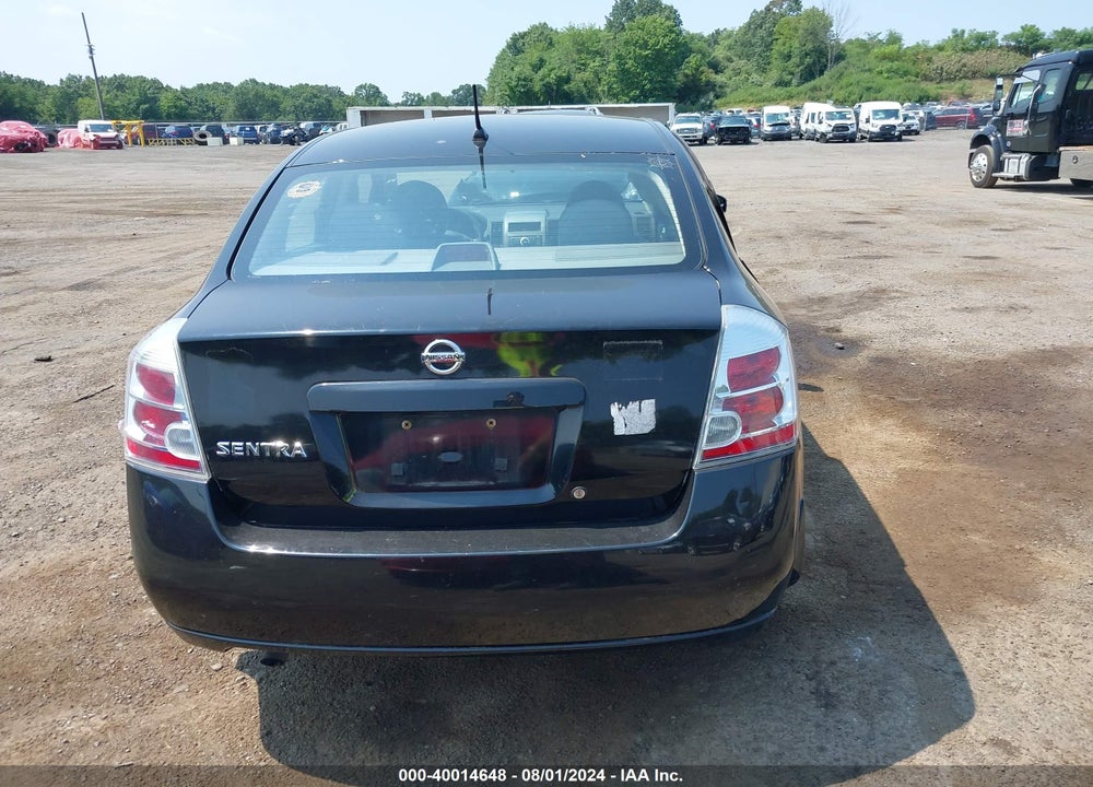 2008 NISSAN SENTRA 2.0S VIN: 3N1AB61E28L681582