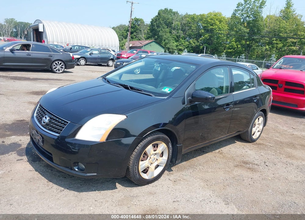 2008 NISSAN SENTRA 2.0S VIN: 3N1AB61E28L681582