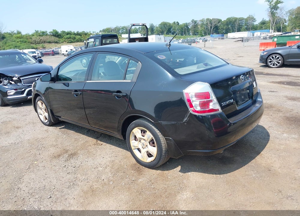 2008 NISSAN SENTRA 2.0S VIN: 3N1AB61E28L681582