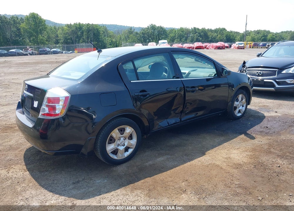 2008 NISSAN SENTRA 2.0S VIN: 3N1AB61E28L681582