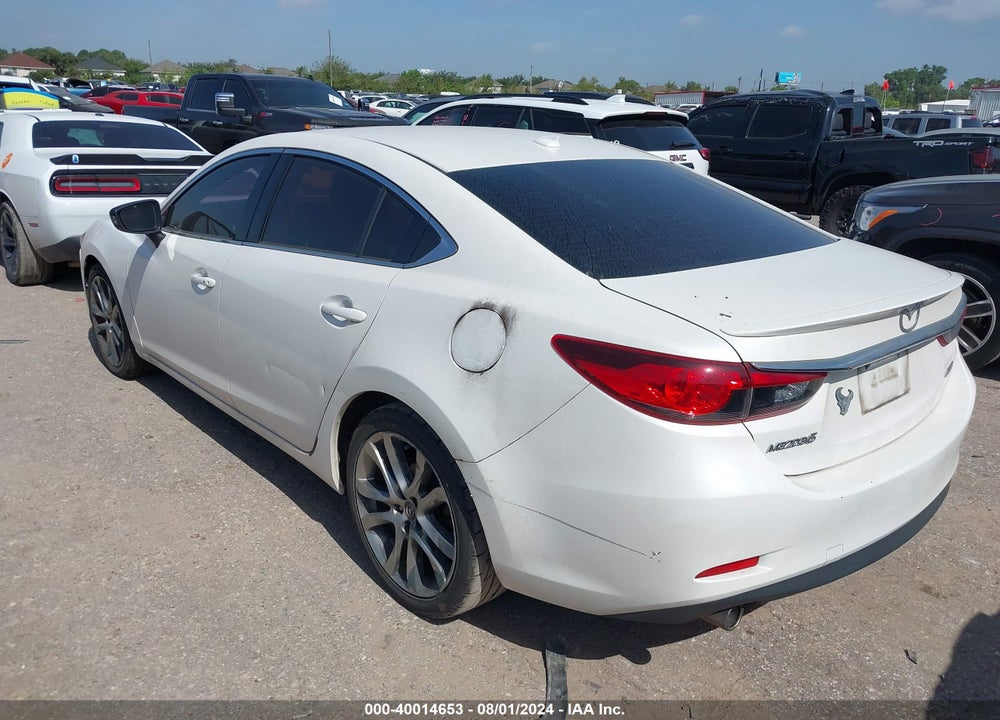 2015 MAZDA 6 I GRAND TOURING VIN: JM1GJ1W55F1211377