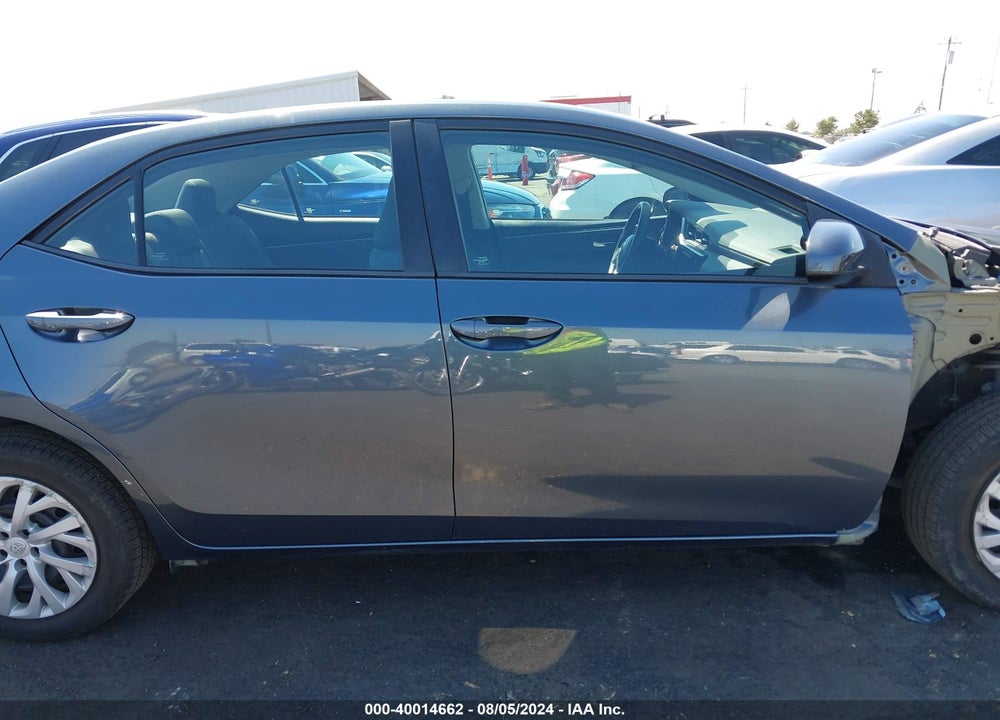 2017 TOYOTA COROLLA LE VIN: 2T1BURHE5HC760038
