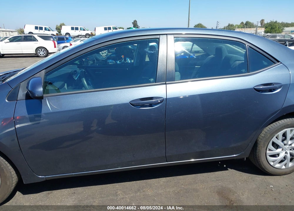 2017 TOYOTA COROLLA LE VIN: 2T1BURHE5HC760038