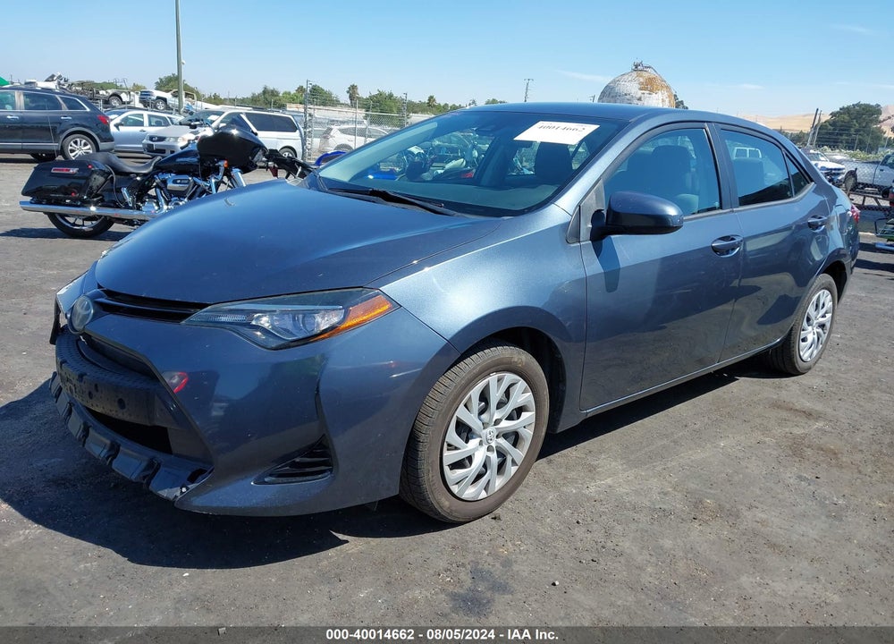 2017 TOYOTA COROLLA LE VIN: 2T1BURHE5HC760038