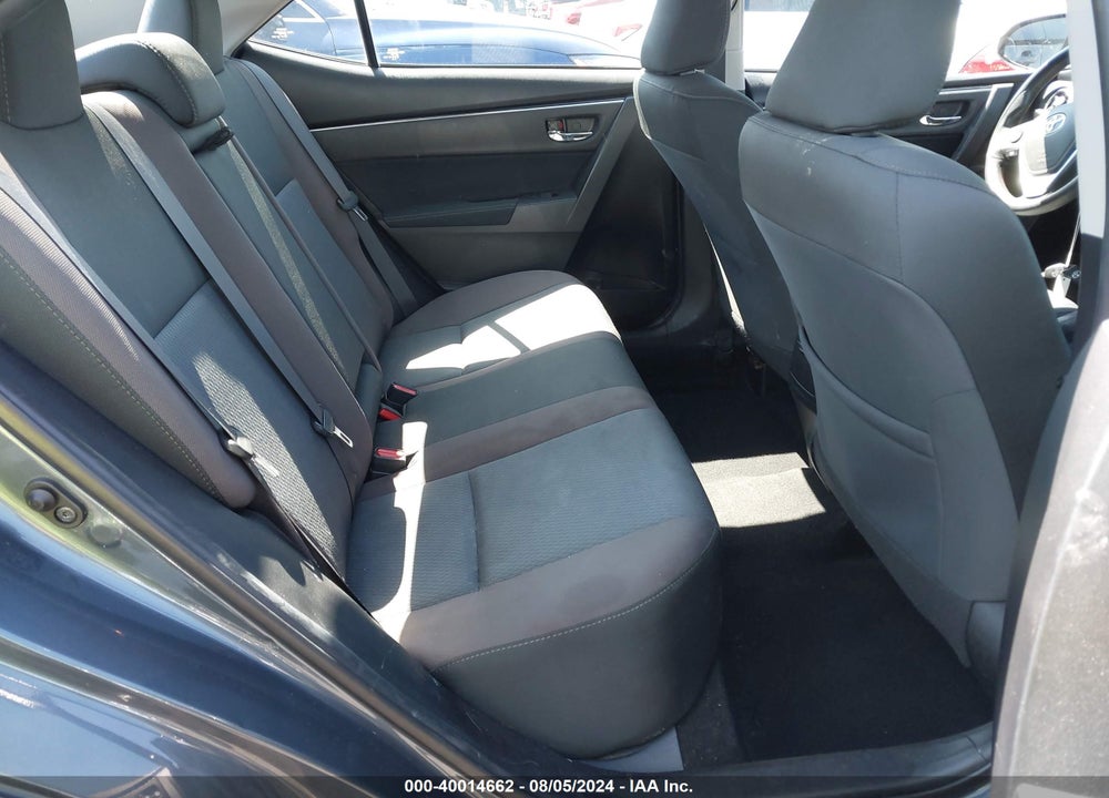 2017 TOYOTA COROLLA LE VIN: 2T1BURHE5HC760038