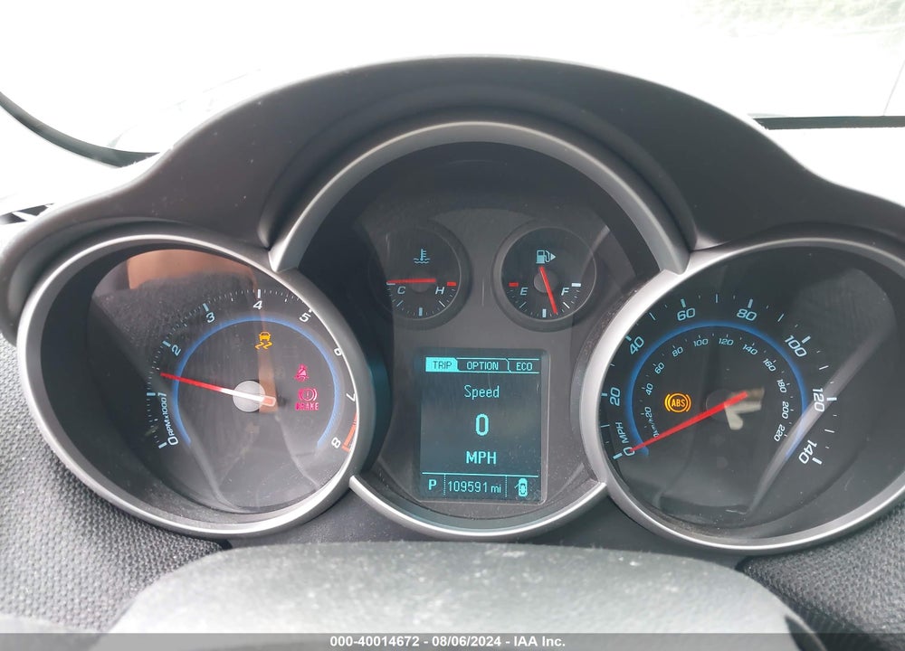 2013 CHEVROLET CRUZE ECO AUTO VIN: 1G1PH5SB2D7117636