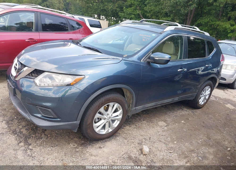 2014 NISSAN ROGUE SV VIN: 5N1AT2MV3EC809457