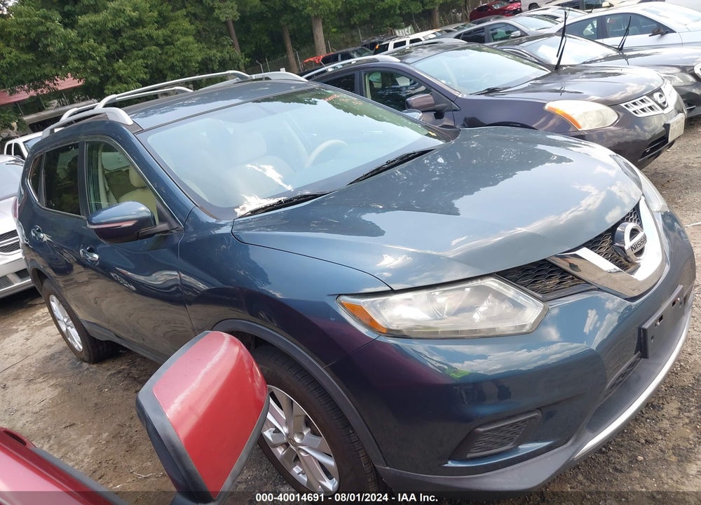 2014 NISSAN ROGUE SV VIN: 5N1AT2MV3EC809457
