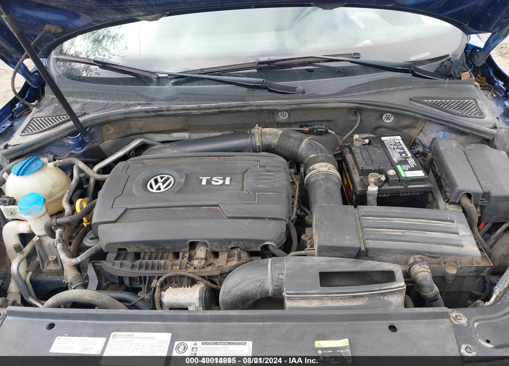 2016 VOLKSWAGEN PASSAT 1.8T S VIN: 1VWAT7A38GC039132