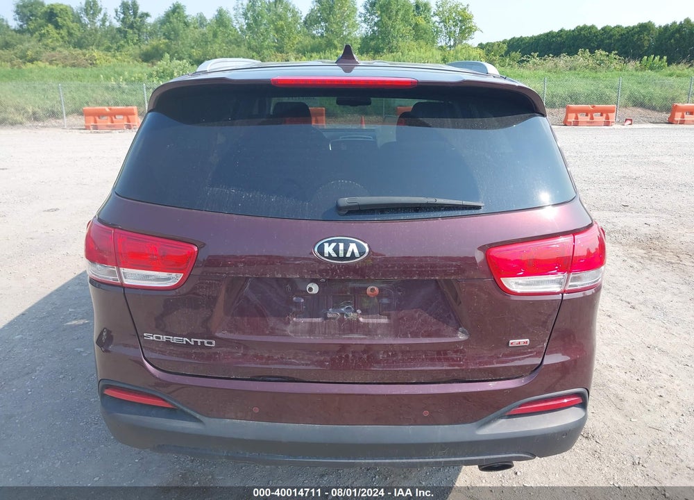 2017 KIA SORENTO 2.4L LX VIN: 5XYPGDA30HG199521