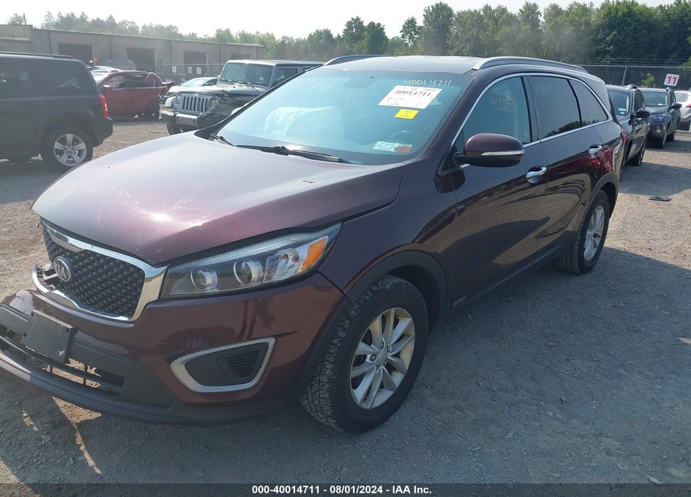 2017 KIA SORENTO 2.4L LX VIN: 5XYPGDA30HG199521