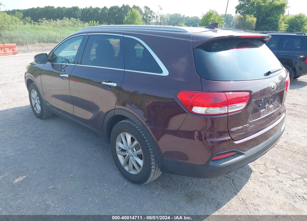 2017 KIA SORENTO 2.4L LX VIN: 5XYPGDA30HG199521