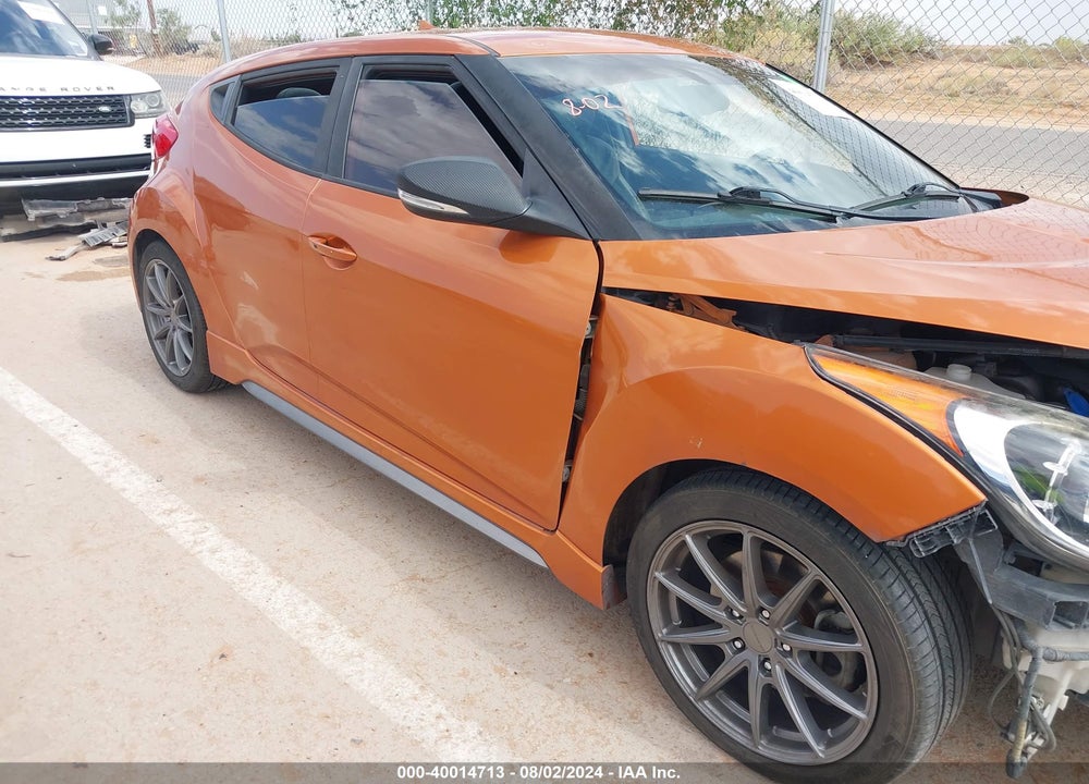 2016 HYUNDAI VELOSTER TURBO VIN: KMHTC6AE2GU301563