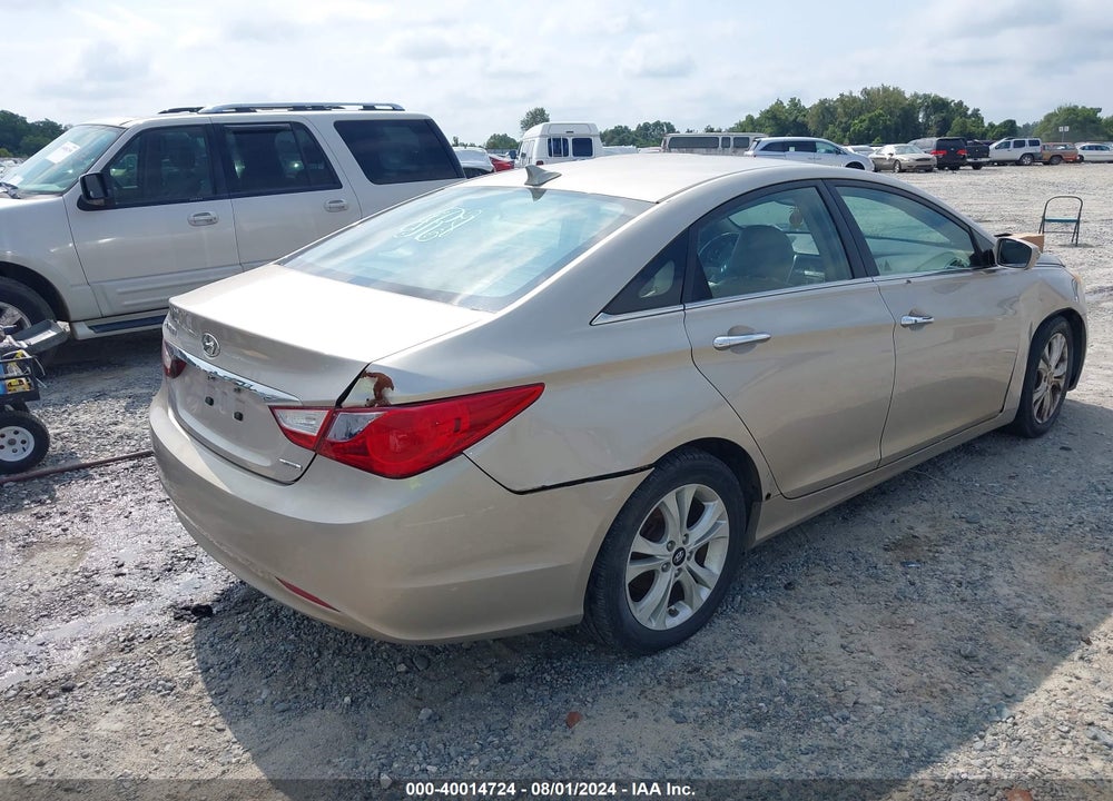 2011 HYUNDAI SONATA LIMITED VIN: 5NPEC4AC4BH140684