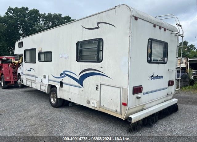 2001 COACHMEN 285 QB FORD MINI VIN: 1FDXF45S0YHB68537