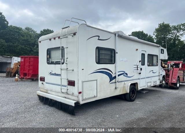 2001 COACHMEN 285 QB FORD MINI VIN: 1FDXF45S0YHB68537