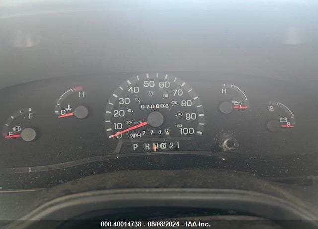 2001 COACHMEN 285 QB FORD MINI VIN: 1FDXF45S0YHB68537