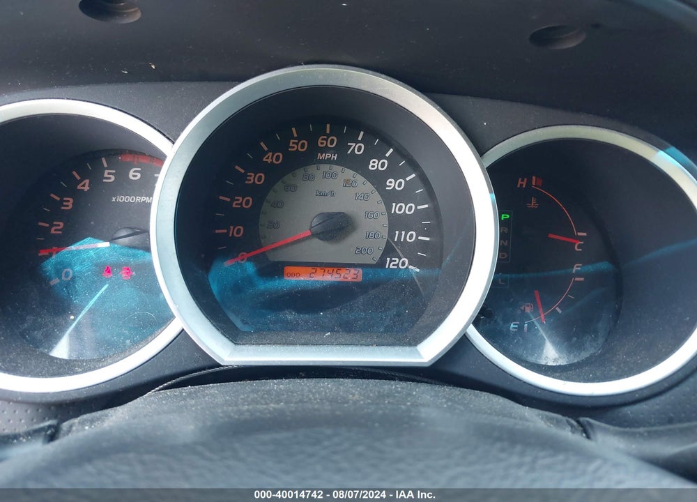 2007 TOYOTA TACOMA PRERUNNER V6 VIN: 5TEKU72N07Z354352