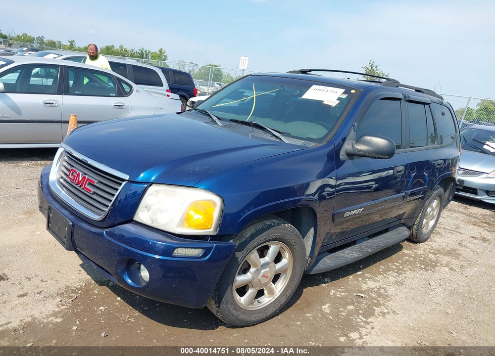 2002 GMC ENVOY SLE VIN: 1GKDT13S922115459